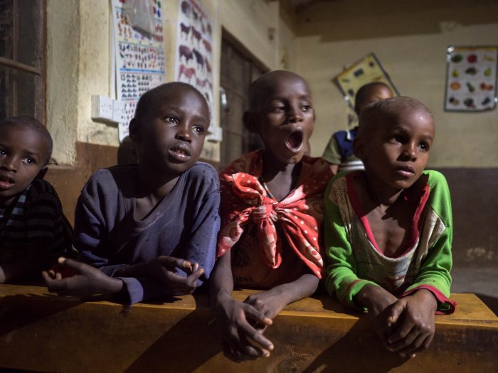 Lchekutis, Maasai Child Shepherds